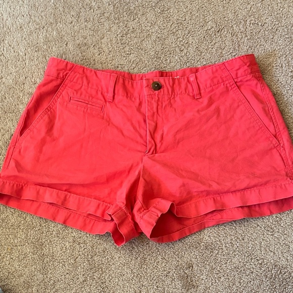 Gap The Pixie Shorts Women's Size 6 Coral Tropics Beachy - Picture 2 of 4